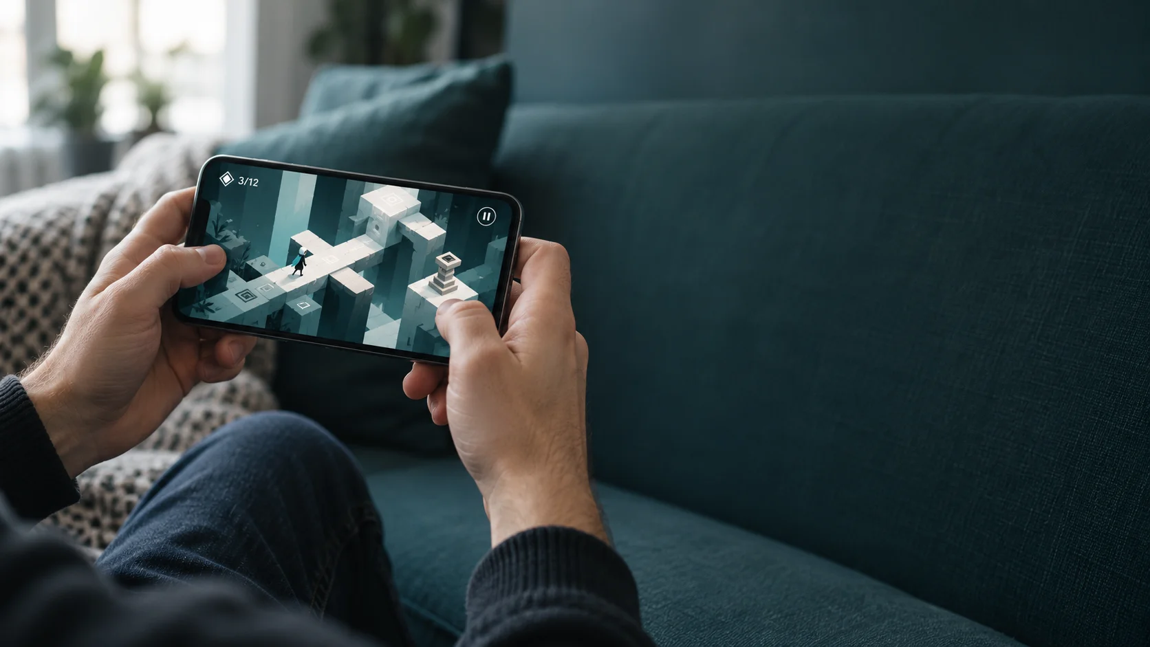 Mobile puzzle adventure game
